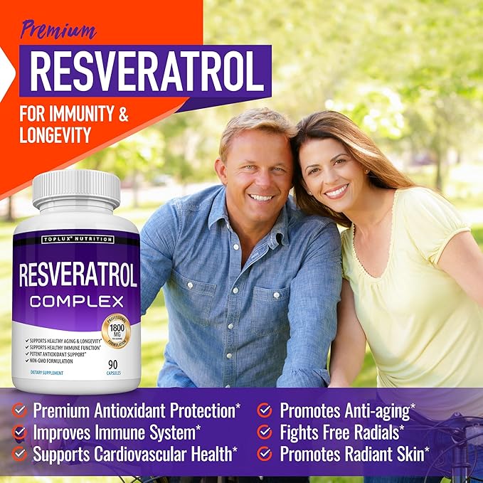 Arvella™ 1800mg Resveratrol Supplement
