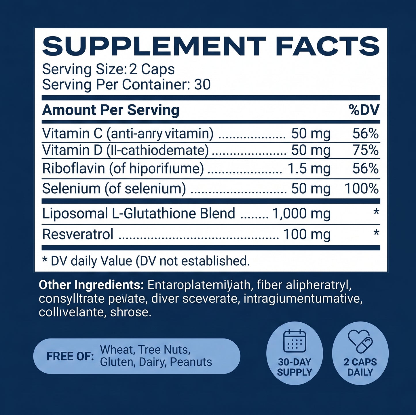 Arvella™ 1,165mg Liposomal Glutathione