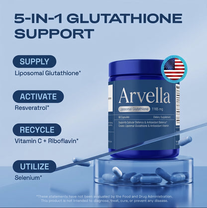 Arvella™ 1,165mg Liposomal Glutathione