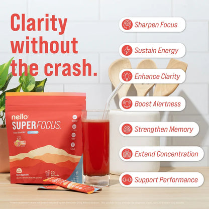Arvella SuperFocus Nootropic Drink Mix