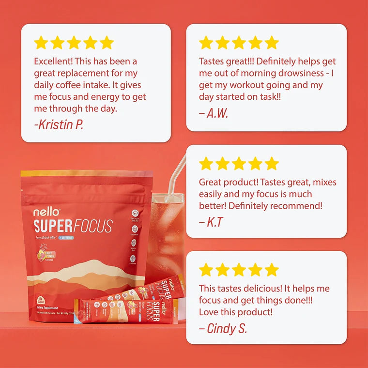 Arvella SuperFocus Nootropic Drink Mix