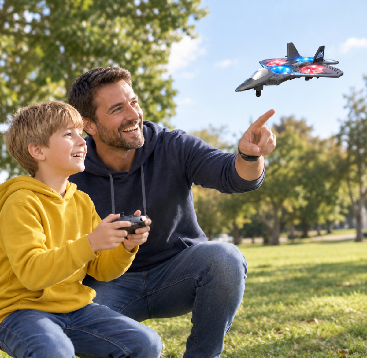 Kids RC Fighter Jet Plane