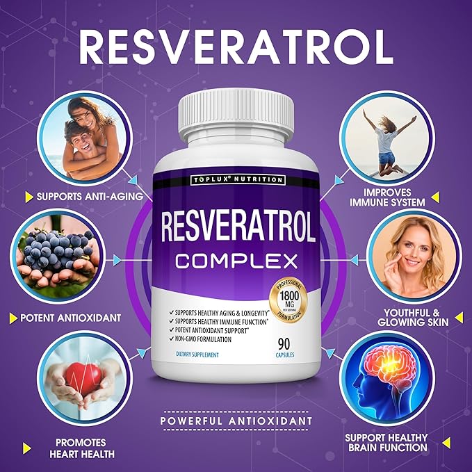 Arvella™ 1800mg Resveratrol Supplement